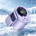 thumbnail image 5 of EGNMCR Fan, Ceiling Fan, Desk Fan, Portable Fan Car Clip On Air Conditioner Fan With LED Display A chopper, 5 of 5