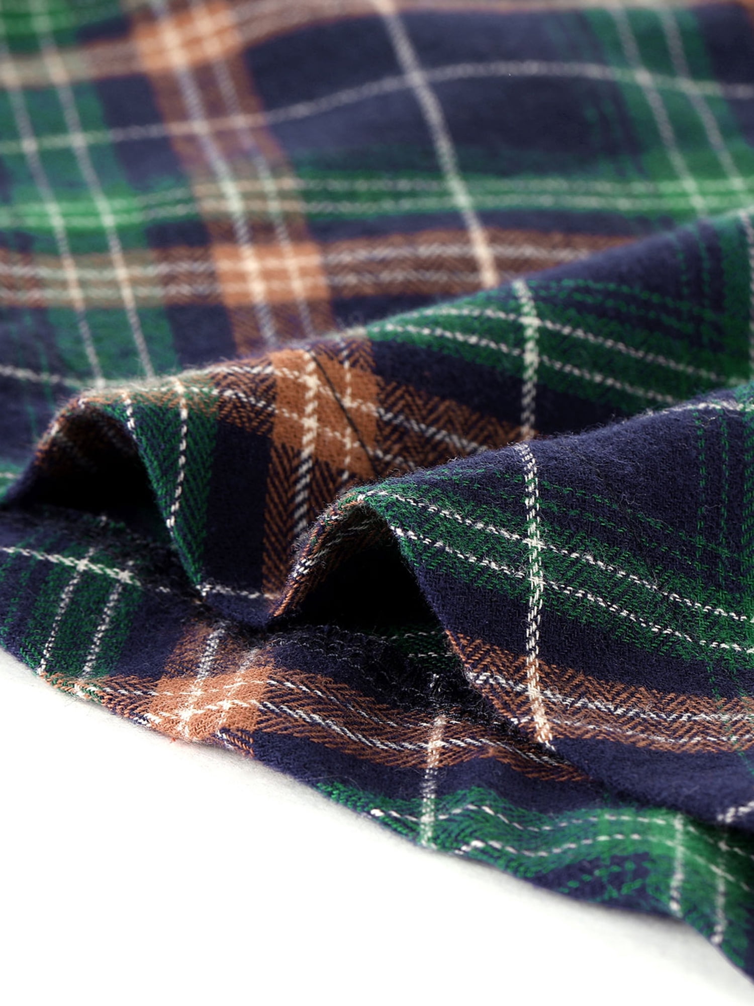 DARING DIVA Women's Plaid Belted Vintage A-Line Midi Skirt S Blue Green