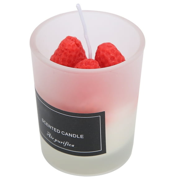 Red Fruit Shaped Candle, Decorative Candle, Aromatherapy Candle, For Home Decoration Festival Gift Decoration Looking