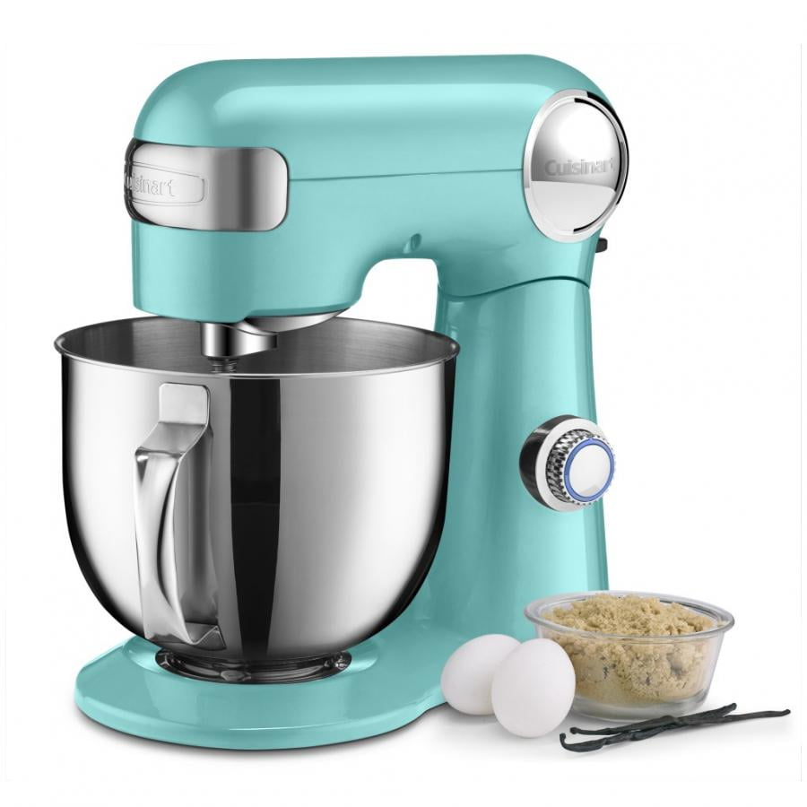 Cuisinart Precision Master 5.5 Quart Stand Mixer, Turquoise