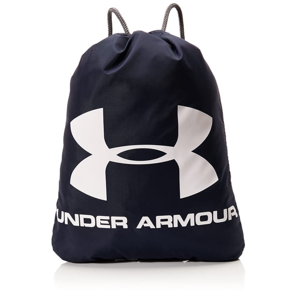 Mochila Under Armour Ozsee con Cordón Marino y Blanco 46x36x5 cm