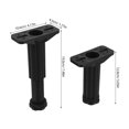 thumbnail image 2 of HLONK Queen Bed Slats Black PP PA Universal Compatibility 2 Sets, 2 of 8