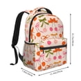 thumbnail image 2 of Haiem Cherries And Bows Printed School Backpack,Casual Travel Lightweight Backpack,Durable Comfortable Multifunctional Backpack,Laptop Backpack, 2 of 6
