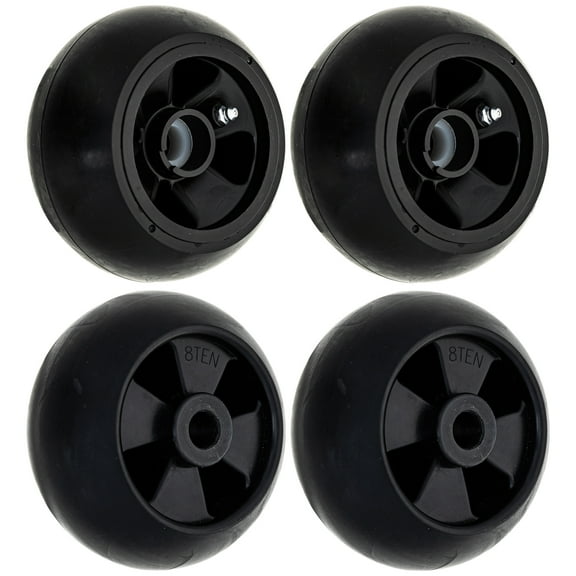 8TEN Deck Wheel Kit for John Deere GS25 GS30 GS45 GS75 AM116299 AM124706 MK1013021