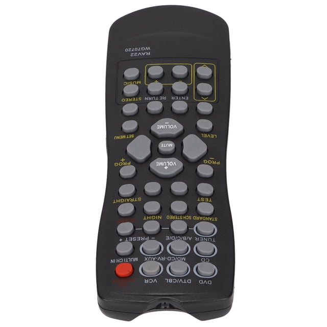 Replacement Remote Control, Durable Material Remote Controller Easy To Read For RX-V340 DVD Receiver For RX-V350 DVD Receiver For RX-V357 DVD Receiver