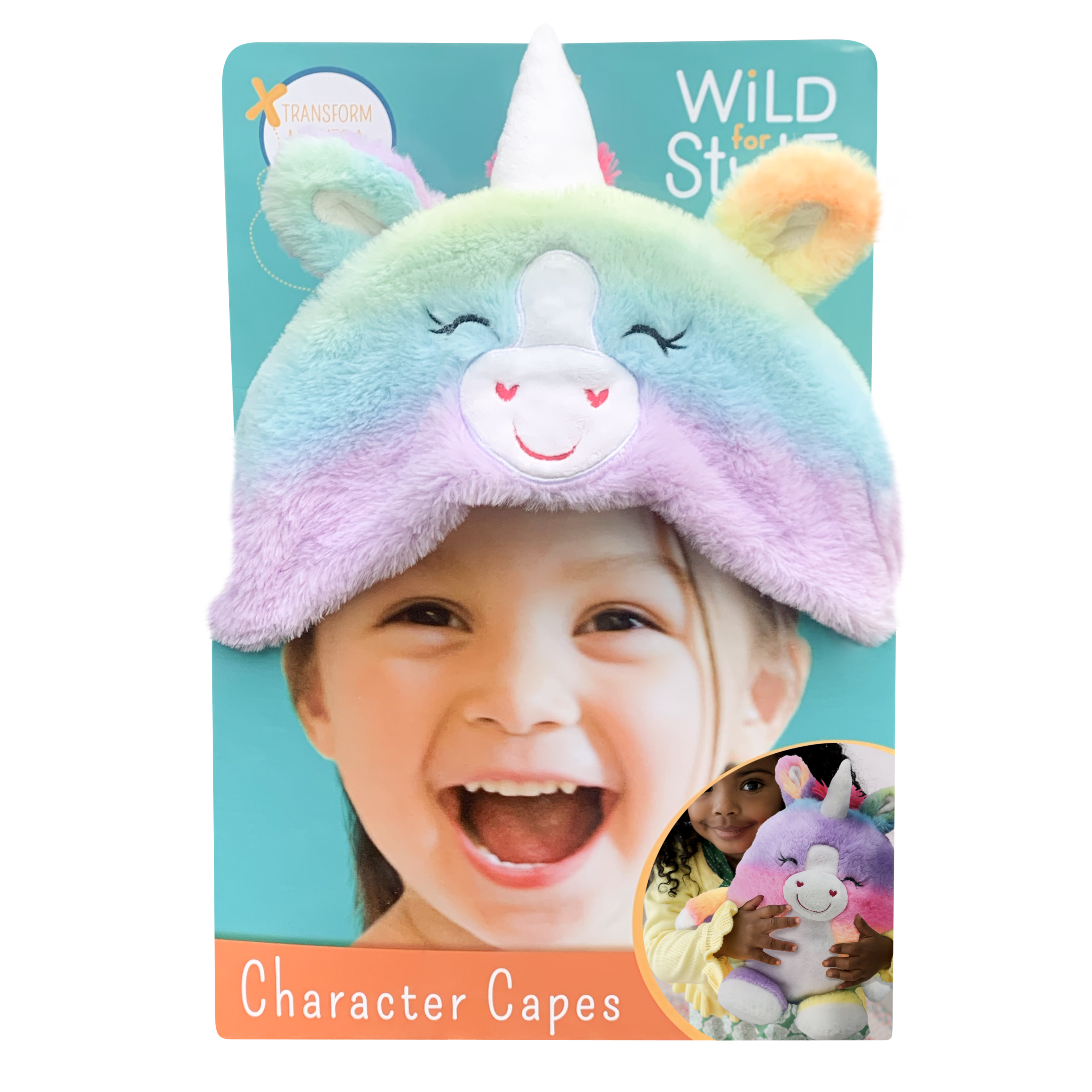Animal Adventure® Wild for Style™ 2-in-1 Transformable Character Cape & Plush Pal – Unicorn - image 7 of 7