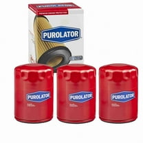 3 pc Purolator L22500 Engine Oil Filters for 127 67045 Oil Change