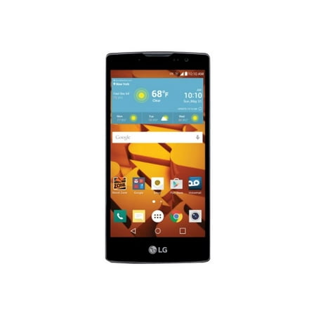 LG Volt 2 - 4G smartphone - RAM 1 GB / Internal Memory 8 GB - microSD slot - LCD display - 5" - 1280 x 720 pixels - rear camera 8 MP - front camera 5 MP - Boost - titan black