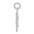 thumbnail image 2 of Sterling Silver Snowflake Charm Pendant, 2 of 4