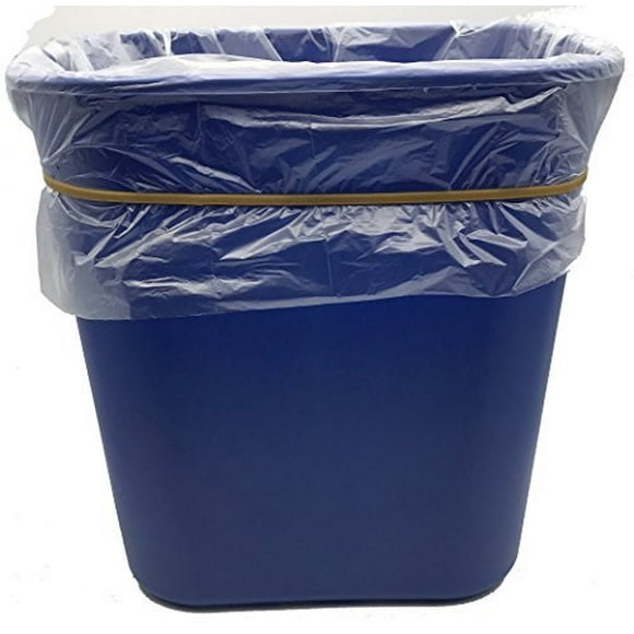 Poubelle Bandes de Caoutchouc Bleues Grande Taille 17 Pouces Pouces Bandes de Caoutchouc pour Cuisine Compacteur Bac 55-65 Gallons pour 95 96-100 Gal Toter. Grand Support de Sac Surdimensionné 55 Tambours Seaux à Litière