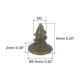 thumbnail image 2 of Tornillos de madera de latón, M3x6mm Phillips de cabeza plana autoperforante para bisagras de puertas, muebles de madera, paquete de 100, 2 of 5