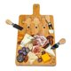 thumbnail image 2 of Juego De Cuchillos Y Tabla De Queso Para Pizza De Bambú Con Cajón Con Mango De Madera Baoblaze Cuchillos para tabla de quesos, 2 of 6