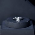 thumbnail image 6 of Rosec Jewels Lab Created Diamond Solitaire Ring - 1 ct Diamond Ring Princess Cut (EF-VS Quality) - Ready to Gift, 14K White Gold, US 3.00, 6 of 8