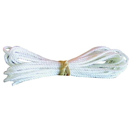Annin Flagmakers Braided Halyard,5/16 In.Dia,White 803500