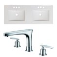 thumbnail image 1 of American Imaginations 48-in. W Ceramic Top Set White AI-15849, 1 of 1
