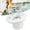 White, variant on Qnjujn 360° Rotating Spa Nozzle - Adjustable Hydrotherapy Jet for Pools/Hot Tubs - 1.5” Thread, Durable ABS - Easy Install for Water Pressure & Relaxation