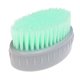 thumbnail image 4 of 3 cepillos de limpieza domésticos tricolores Cepillos potentes ovalados para lavar ropa Descontaminación de plástico Cepillos para zapatos, 4 of 4