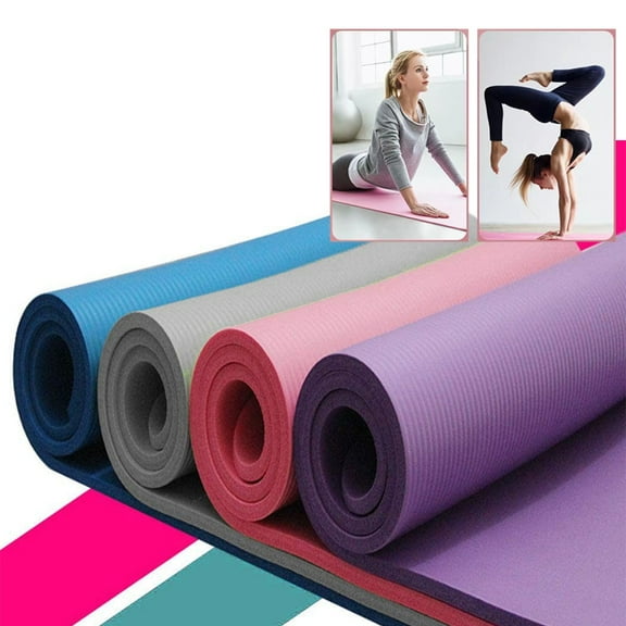 Yoga Mat Anti-Skid Sports Fitness Mat Anti-Skid Mat Small 15 Mm Thick