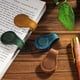 thumbnail image 3 of Magnetic Bookmark PU Leather Book Marker Clip Vintage Notebook Marker DIY Bookmarks for Men Women Teacher Student Book Lovers, 3 of 5