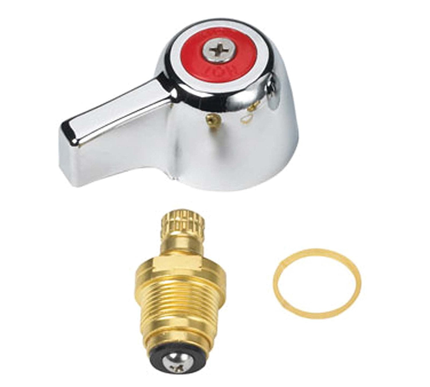 Hot Stem Replacement Assembly for Central Brass Faucets, Low