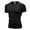 Black, variant on Hazel Tech Men compression T Thirt Casual Short sleeved T shirt Slim Brand Casual T shirts Elasitc Quick Dry Athletic Running Gym Workout Short Sleeve Tee Tops
