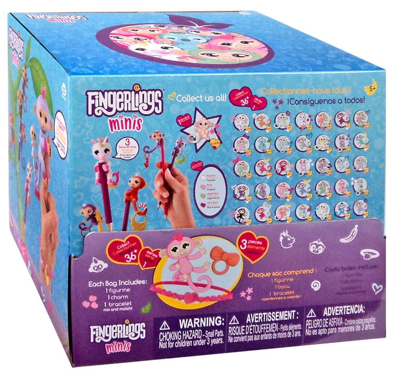 Mini Figure Fingerlings Mystery Box [24 Packs]