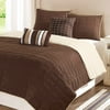 Reversible Microfiber Quilt and Shams Bedding Set
