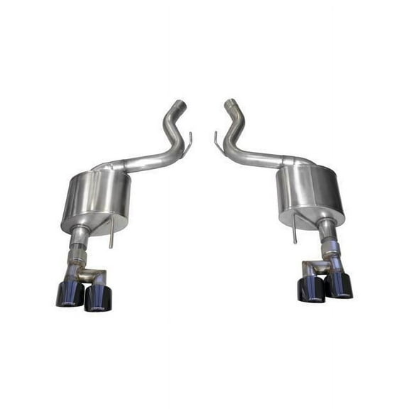 Corsa Performance 21039BLK Sport Axle-Back Exhaust System Fits 18-19 Mustang Fits select: 2018-2023 FORD MUSTANG GT