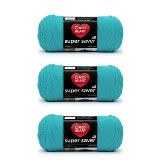 Red Heart Super Saver White Yarn - 3 Pack of 198g/7oz - Acrylic - 4 Medium  (Worsted) - 364 Yards - Knitting/Crochet