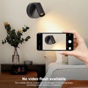 Plant Accessories Light Modern Spotlight Magnetic Wall Lamp Dimmable Bedroom Bedside Reading Light Touch Switch Eye Protection Adjustable Lighting Angle Type C Rechargeable