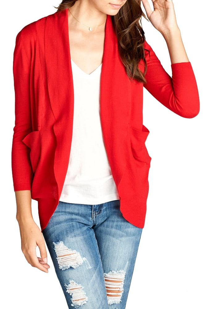 cocoon cardigan with pockets