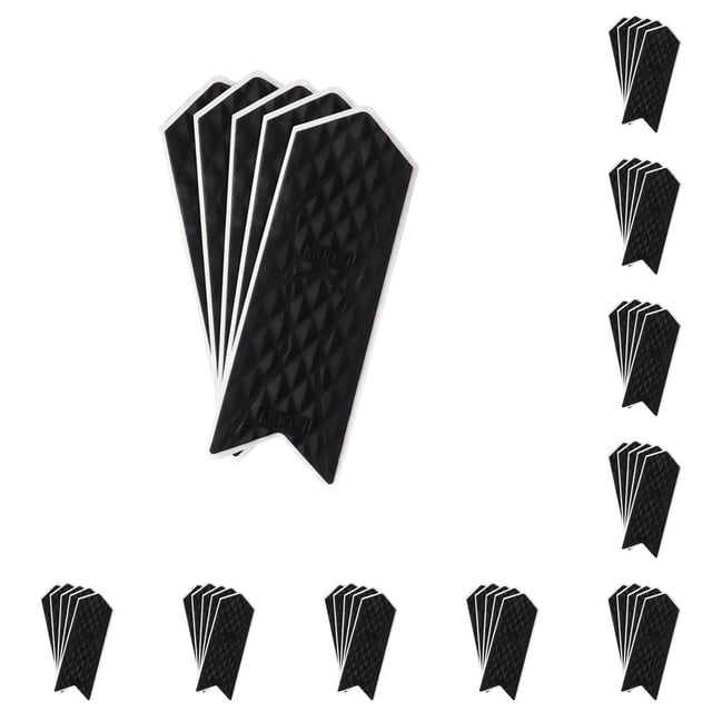 Naiovety 5 piezas de pegatinas para bicicleta, cuadro de bicicleta, marcos de protección, cintas impermeables Type1 NO1
