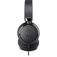 thumbnail image 2 of Audio Technica ATHS120CBK USB-C On-Ear Wired Headphones - Black, 2 of 4