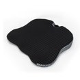 thumbnail image 3 of Cojín de respaldo Comfort Memory Foam Cojín de asiento Transpirable Antideslizante Soporte Almohada Conductor Adultos para computadora Silla de escritorio Asiento de Magideal Cojín de respaldo, 3 of 7