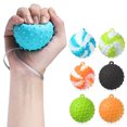 thumbnail image 2 of Pelota de descompresión, pelota de agarre de masaje físico, juguete para aliviar el estrés, pelota de agarre de masaje físico, diseño exquisito, 2 of 8