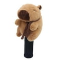 thumbnail image 4 of Almencla Wood Golf Club Headcover Capybara Adorable Soft Cute Protector C, 4 of 8