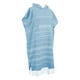 thumbnail image 1 of Injueey Toalla Poncho De Surf Capa De Algodón Turco Ligera Y Suave Albornoz De Playa Toalla De Cambio De Capa De Surf Decoración del hogar azul, 1 of 6