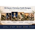 thumbnail image 2 of 3D Christian Fabric Poke Art Kit, Nativity Scene Pre-Cut Fabric Craft Set for Adults, Beginner Friendly Textured Wall Decor, Christian Gifts for Women, Christmas Gift, 2 of 7