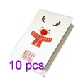 thumbnail image 1 of Única Feliz Navidad 3D Tarjeta de animales de dibujos animados Feliz año nuevo Tarjeta de Navidad Postal Tarjetas de regalo de vacaciones para niños 10PCS Eigraketly  JR1212-02*10, 1 of 6