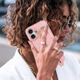 thumbnail image 5 of ELEHOLD Case for iPhone 16 Plus, Shockproof PU Leather Crossbody Wallet Case with Wrist Strap & Kickstand & Card Holder,Pink, 5 of 8