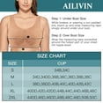 thumbnail image 7 of AILIVIN Women Wireless Bras Sleep Bra Wider Straps Breast Breathe Comfortable No Wire Bras Lift Up Bras Full Coverage Bralette Unlined Everyday Bra Non Padded Womens Bra Beige, 7 of 7