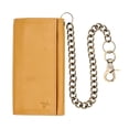 thumbnail image 2 of Long Trifold RFID Blocking, Credit Card Money Organizer, Top Bill Slot, Leather Biker Trifold Chain Wallet Long Checkbook for Men, 2 of 7
