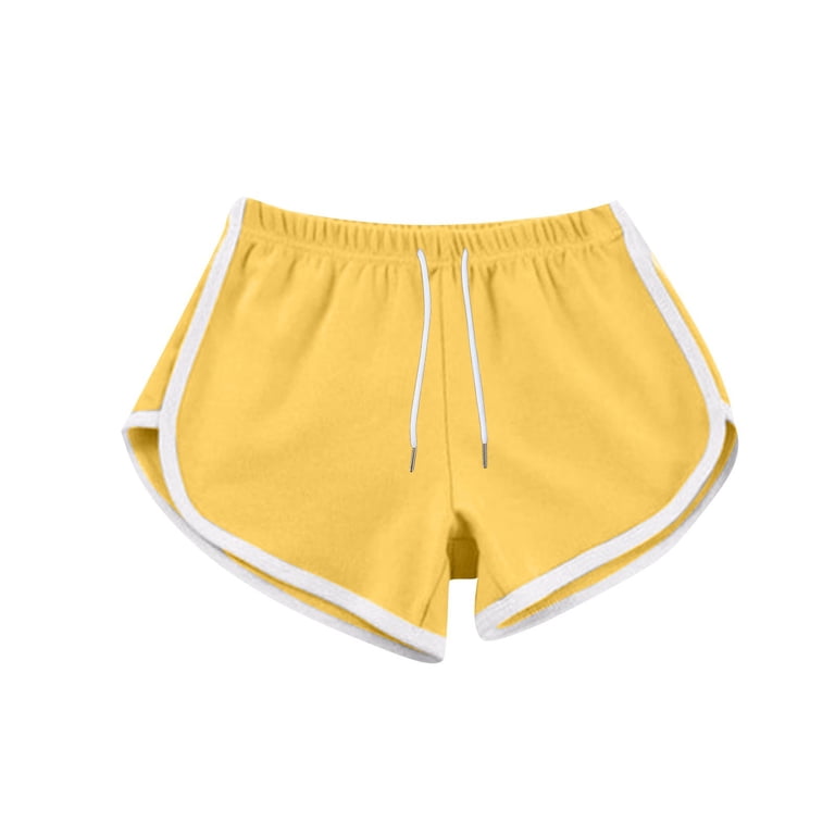 ZUKMRJPC Womens Shorts Casual Casual Elastic High Waist Work