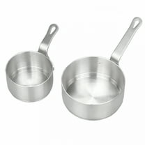 ACDANC Stainless Saucepan Small Cooking Pot Pan Milk Warmer 50Ml and 100Ml 2 x Sauce Cups