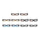 thumbnail image 5 of Gafas De Visión Solar, Visores De Eclipse Solar, 10 Unidades De Protección Para Los Ojos, Portátiles Para Exteriores, 5 of 7