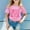 Pink, variant on SNKSDGM Girls Girls Shirts Size 10 Cute Clothes for Teen Girls under 10 Shirts for Teen Kids Girls Child Short Sleeve Prints T Shirt Trendy Girls Fans Tops 100