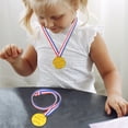 thumbnail image 2 of 36 medallas colgantes para juegos infantiles, recuerdos de fiesta, medallas de carrera, 2 of 6