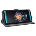 thumbnail image 3 of KAIYANG Funda de cuero con tapa para Sony Xperia 10 III 5G con bloqueo RFID, estilo billetera, color morado, E, Sony Xperia 10 III 5G, azul, 3 of 5