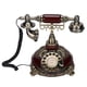 thumbnail image 4 of Teléfono retro europeo respuesta de teléfonos decorativos vintage para decoración del hogar para oficina en casa para decoración de cafeterías, 4 of 8