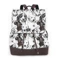 thumbnail image 1 of Easygdp Labrador Retriever Dog Mochila de Cuero para Mujeres, Bolso de Hombro, Bolsos de Mano de Moda para Trabajo y Viajes, 1 of 4